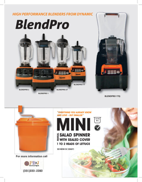 Dynamic BlendPro and Mini Salad Spinner PBJ Flyer