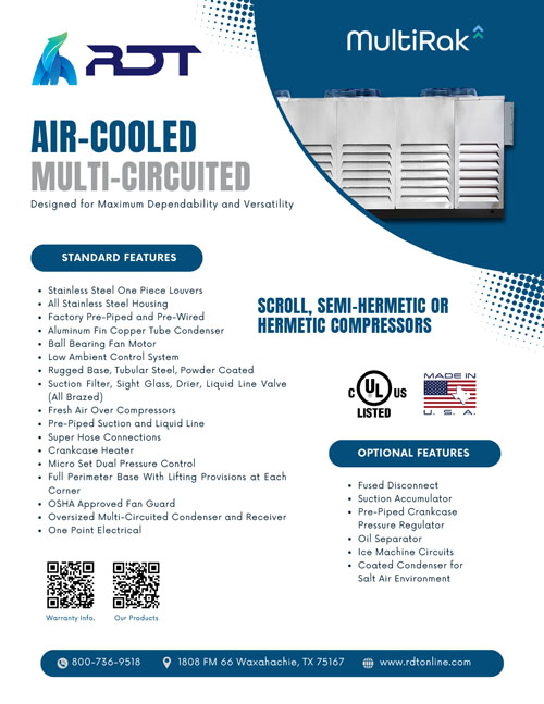 RDT MultiRak Brochure