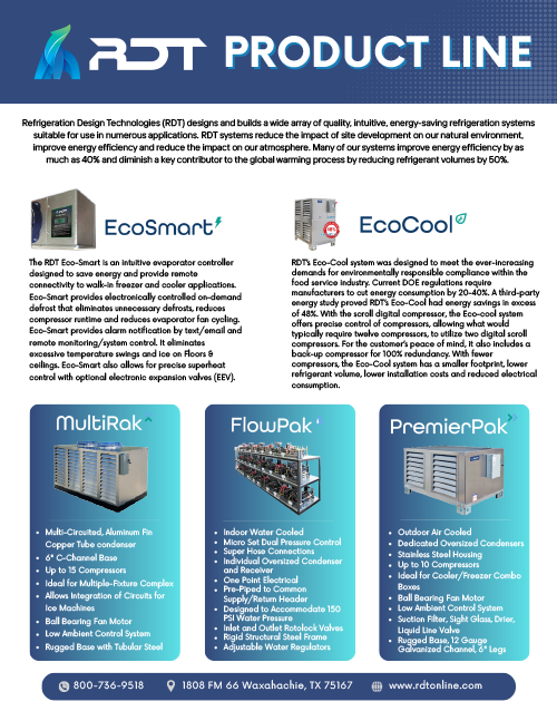 RDT Product Line